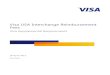 Visa USA Interchange Reimbursement Fees - Payment …€¦ · Visa USA Consumer Check Card Exempt and Regulated Interchange Reimbursement Fees Visa USA Interchange Reimbursement Fees