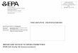 IMPORTANT NOTICE TO NPDES PERMITTEES DMR-QA ... - epa… · IMPORTANT DATES TO REMEMBER . March 23, 2018: ... EPA may grant a waiver from participating in DMR-QA to states with laboratory