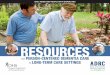 SDS 0935 Resources for person centered dementia - Oregon€¦ · Resources for Person-centered Dementia Care in Long-term Care Settings. ... (08/2014) Introduction. 3 D)S ... Pioneer