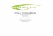 Email Instructions - All-Net Municipal Solutions · three tabs, “Account Information, ... All-neT eMAil inSTruCTionS | 15 ... Notes checked off. Leave this as is and