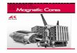 SELECTION OF ELECTRICAL STEELS FOR Magnetic Cores€¦ ·  · 2017-01-24rolled magnetic materials in which silicon is the princi-pal alloying element. ... devices. Each electrical