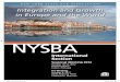NEW YORK STATE BAR ASSOCIATION IIntegration and …6639dc00-96bc-4e84-8956-57d62685e005}.pdf · SCHEDULE OF EVENTS Monday, October 8 Casablanca Pre-Meeting Program ... Developments