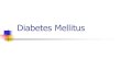 Diabetes Mellitus - fcav.unesp.br · PDF fileDiabetes 1.deficiência de hormônio anti-diurético (central) Insipidus 2.néfron não responde ao HAD (nefrogênica) diminuição da