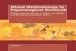 MIXED METHODOLOGY IN PSYCHOLOGICAL RESEARCH · is an attempt to give some reasons and some examples for overcoming mono-method ... Mixed Methodology in Psychological Research 