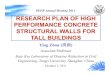 Zhou PEER 2011 High performance structural walls for tall ...peer.berkeley.edu/.../uploads/2011/10/Materials+Design_Zhou_Ying.pdf · STRUCTURAL WALLS FOR TALL BUILDINGS ... increasing