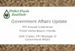 Government Affairs Update - Pellet Fuels Institute · Government Affairs Update. ... such credit to include boilers and furnaces; ... • Holland & Knight as a contract lobbying firm