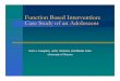 Function Based Intervention: Case Study of an Adolescent · Function Based Intervention: Case Study of an Adolescent ... A-B-C Observation Form ... –Off-task (work refusal, 