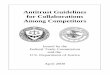 Antitrust Guidelines for Collaborations Among … ANTITRUST GUIDELINES FOR COLLABORATIONS AMONG COMPETITORS TABLE OF CONTENTS PREAMBLE 1 SECTION 1: PURPOSE, DEFINITIONS, AND OVERVIEW