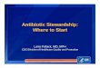 Antibiotic Stewardship: Where to Start what is a Driver Diagram ... Activity A • Improvement ... Antibiotic Stewardship: Where to Start? Primary Driver 1