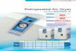 Refrigerated Air Dryer - SMC terminal block for run alarm signal S Power source terminal block connection (Voltage symbol ... Refrigerated Air Dryer Series IDU E. Series A. 8 0.12