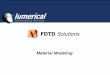 FDTD Solutions training - Lumerical Inc. | Innovative … ·  · 2015-08-25FDTD Solutions chooses the simplest dispersive model that can create the correct permittivity ... The analytic