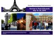 Seminar in Paris & Brussels May 12- 26, 2018. Erikson (bmerikson@yahoo.com) Saturday 12 May Depart for Paris from Cincinnati (CVG) Sunday 13 May Arrival in Paris, CDG 9:00am 