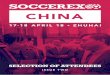 ISSUE TWO - mysoccerex.commysoccerex.com/...China_2018_Selection_Of_Attendees_Issue_Two.pdf · selection of attendees issue two developed in partnership with juvan wong head of commercial