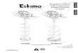 HC40Q8 & HC40Q10 High Compression ENGLISH … · Thank you for purchasing an Eskimo® Propane Powered Ice Auger from Ardisam, Inc. We have worked to ensure that this ice auger