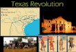 Important Events & Battles of the Texas Revolution · notebook paper for your formative ... of the Texas Revolution ... country—Victory or Death.-William Barret Travis. The Alamo