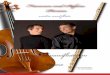 Francesco and Stefano Parrino and Stefano Parrino violin and flute V ia Mac Mahon 30 20155 M ila n Ita ly Franz Parrino@ao l.co .uk +39 347 4419207 ... Biography Being brothers as