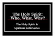 The Holy Spirit: Who, What, Why? - ppcc.org.sg · The Holy Spirit: Who, What, Why? Rodney Howard Browne: “Holy Ghost Bartender” aka ... Rodney Howard Browne July 1979, aged …