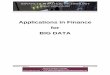 Applications in Finance for Big Data - Home: SPEC … ·  · 2015-04-05Corporate Finance . Corporate Finance ... Investment . Banking - International . Mutual Funds Management 