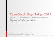 OpenStack Days Tokyo 2017openstackdays.com/archive/2017/wp-content/uploads/2… ·  · 2018-01-19OpenStack Days Tokyo 2017 20 (Thu.) - 21 (Fri.) July 2017 ... 600 270 160 160 40