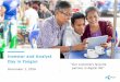 Investor and Analyst Day in Yangon - Telenor · “Our customers favorite partner in digital life” Investor and Analyst . Day in Yangon. December 1, 2016