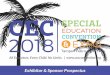 Exhibitor & Sponsor Prospectus - 2019 CEC Convention & … · Exhibitor & Sponsor Prospectus All Educators. Every Child. ... Join us February 7-10 in Tampa for CEC’s signature 