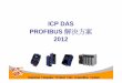 ICP DAS PROFIBUS 解決方案 2012 · 特性: • 支持PROFIBUS DP-V0 僕端 • 具備PROFIBUS傳輸速率自動偵測功能 • PROFIBUS傳輸速率可達12M bps，COM 埠傳輸速率可達115.2