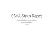 OSHA-Status Reportsctcc.edu/sites/default/files/safety/OSHA-Status Report 5-30-14.pdfOSHA-Status Report Citaons)Trades.&.Industry.Division. Prepared.by.Ma.Keil. 53014. Citation 01