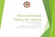 Environmental Policy for Tysons - DCS Designdcsdesign.com/uploads/3/5/2/3/35236785/_session_2a_noel_kaplan.pdf · Environmental Policy for Tysons ... ENERGY STAR’s Portfolio Manager