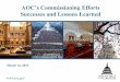 AOC’s Commissioning Efforts Successes and …sites.nationalacademies.org/deps/cs/groups/depssite/documents/...For Official Use Only Public Law 108-447 Security Review Pending Do