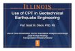 Use of CPT in Geotechnical Earthquake Engineering of CPT in Geotechnical Earthquake Engineering ... CRR CSR CRR Demand Resistance max ... Olson.ppt Author: D3318