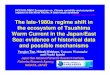 the ecosystem of Tsushima Warm Current in the Japan/East ... · 1 PICES/GLOBEC Symposium on Climate variability and ecosystem impacts on the North Pacific: A basin-scale synthesis