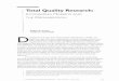 Total quality research: Integrating markets and the organization. ·  · 2004-08-23INTEGRATING MARKETS AND THE ORGANIZATION ... Ritz-Carlton Hotel Company, ... Total Quality Research: