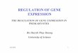 REGULATION OF GENE EXPRESSION - OpenStax CNXcnx.org/resources/dad7b5352ce6cea9a87d68d177fd610b/6-REGULATION OF...April 2009 2 REGULATION OF GENE EXPRESSION IN PROKARYOTES AND EUKARYOTES