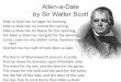 Allen-a-Dale by Sir Walter Scottberean9-10english.com/uploads/7/3/3/1/7331350/poems_306-329.pdfAllen-a-Dale by Sir Walter Scott The(father(was(steel(and ... From’“Allan6a6Dale”’by’Sir’Walter’Scosh;’Wrote’Ivanhoe;