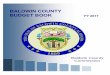 BALDWIN COUNTY BUDGET BOOK FY 2017baldwincountyal.gov/docs/default-source/budget-documents/fy...CIAP Grants - Determined ... document which will be issued by the Budget Director is