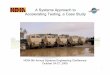 A Systems Approach to Accelerating Testing, a Case Study · A Systems Approach to Accelerating Testing, a Case Study 3 • U.S. Army pre-OIF strategy for Tactical Wheeled Vehicles