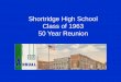 Shortridge High School Class of 1963 50 Year Reunionshortridge63.org/wp-content/uploads/2013/06/Reunion...Shortridge High School Class of 1963 50 Year Reunion Remembering Grade School