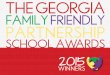 THE GEORGIA The Georgia Department of Education launched the Georgia Family-Friendly Partnership School initiative in the summer of 2010 to assist Title I schools, families, and communities