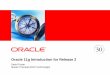 Oracle 11g Introduction for Release 2 - UNYOUG · Oracle 11g Introduction for Release 2 ... –Shared Clusterware files (OCR/Vote Disk) ... Voting Files Binaries File em System RAC