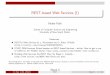 REST-based Web Services (I) · REST-based Web Services (I) Helen Paik School of Computer Science and Engineering ... Main objective of REST is to expose resources on a networked system