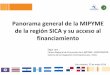 Presentación de PowerPoint - OAS - Organization of ... del financiamiento para la MIPYME en América Latina • Persistencia de la brecha entre PYME y grandes empresas – En América