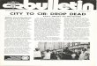 Nov/Dec 1978 Volume 7, No. 5 CITY TO CIR: DROP DEAD · Nov/Dec 1978 Volume 7, No. 5 CITY TO CIR: DROP DEAD ... with exiting HHC chief Joseph Lynaigh and Deputy Mayor for Finance,