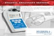 Professional, comprehensive water and dialysate … Dialysate Meters Professional, comprehensive water and dialysate quality analysis for hemodialysis. The D-6 Dialysate Meter has