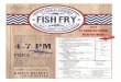 2018 ST. CHARLES PARISH FISH FRY MENU Fry Info for...1) Fish Dinner $9.00 Baked (2 Pieces) Fried (3 Pieces) 2) Shrimp Dinner $10.00 12 Shrimp 3) Pierogi Dinner $9.00 (6 Pierogi) Potato