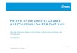 Reform of the General Clauses and Conditions for ESA …emits.esa.int/emits-doc/ESTEC/ProcurementInformationSession-7FEB20… · ESA UNCLASSIFIED – For Official Use Reform of the