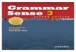 Grammar Sense - Book   Sense 2 INCLUDES Access Code for Online Practice and Audio Download. Grammar Sense ONLINE PRACTICE ... A–1 Glossary of Grammar Terms
