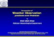 An overview of Weather Observation - 気象庁 Japan … ·  · 2014-02-03An overview of . Weather Observation . ... • Procedural Errors in ... Mercury-filled Thermometer . G