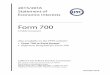 Form 700 - fppc.ca.gov · • Form 700 in Excel format • Reference Pamphlet for Form 700. What’s New Gifts of Travel Effective January 1, 2016, if an individual receives a travel
