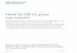 How to fill in your tax return (2012) - Self Assessment … ·  · 2012-06-23How to fill in your tax return ... please go to and under Do it online choose Register ... Married couples