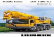 Mobile Crane LTM 1100-4 - Guindastes Tatuapé | Principal 1100-4.2 3 A long telescopic boom, high capacities, an extraordinary mobility as well as a comprehensive comfort and safety